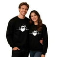 thumbnail image 5 of Christmas Sweatshirts Unisex Merry Christmas Couples Matching Outfits Long Sleeve Shirts Crewneck Pullover Winter Fleece Sweaters Xmas Funny Holiday Sweatshirt Gifts, 5 of 9