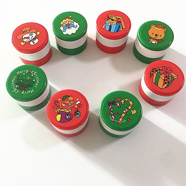 Timbres en plastique - TD® - 26 pièces - Multicolore - Pour enfants - Tampons décoratifs