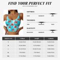 thumbnail image 5 of Daiia Crab Swims In The Ocean Printed Women's Sports Bra, Breathable Activewear Bra with U-Back Design and Removable Pads, Comfortable and Supportive for Yoga, Workout-Medium, 5 of 8