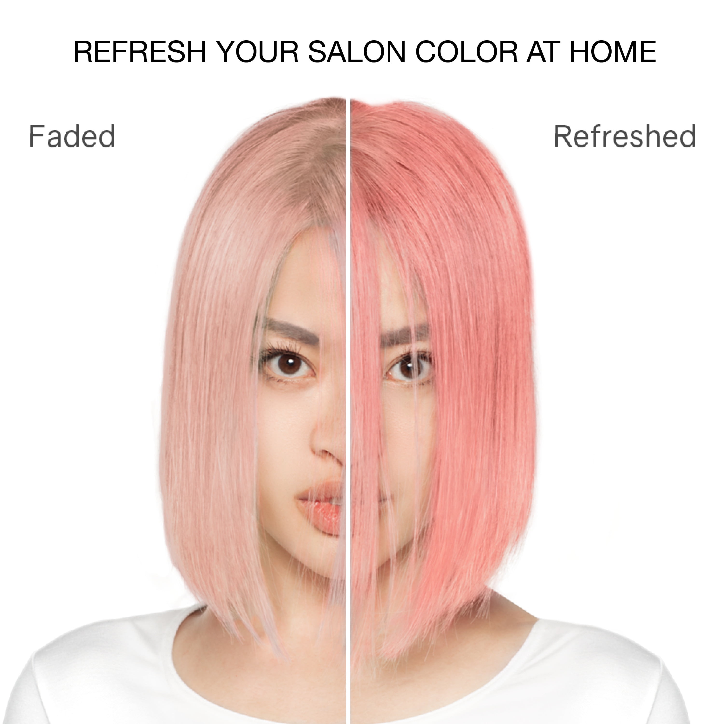 Celeb Luxury Viral Pastel Rose Gold Colorwash Professional Hair Coloring Tool Kit