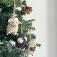 thumbnail image 2 of Felt Mini Sheep Ornament, 2 of 3