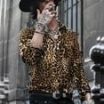 thumbnail image 2 of Chemise Homme à Manches Longues Imprimé Léopard à Col Rabattu, 2 Couleurs, Grand Espace, Commerce Extérieur AliExpress, 2 of 7