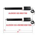 thumbnail image 4 of ALEKO Basic Kit Single Swing ETL Listed Gate Opener for Gate up to 880 lb, 4 of 8