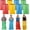 8pcs, variant on Sack Race Bags for Adults, 51x25 Plastic Bags, Large Size Race Bag for Carnival Easter Outside Lawn , Birthday Parties, Outdoor Family Gatherings, Barbecues