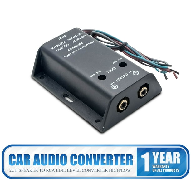 Rca converter 2024 car audio