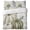 Gray, variant on 4 Pieces Duvet Cover Queen Bedding Sets Fall Thanksgiving Pumpkin Leaves Ultra Soft Luxury Comforter Cover Set with Bed Sheet and Decorative Pillow Shams Sage Green Gradient