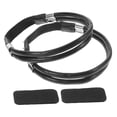 thumbnail image 5 of IBASETOY 1 Pair Anti Drop Shoe Straps Black Elastic Band for Women Shoes Without Straps Daily Use, 5 of 8