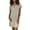 Gray, variant on qucoqpe Summer Dresses for Women V Neck Short Sleeve Linen Midi Dress Casual Loose Beach Vacation Sundress