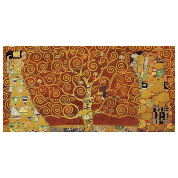 Global Gallery's 'Tree of Life Red Variation' By Gustav Klimt Unframed Giclee on Paper Print