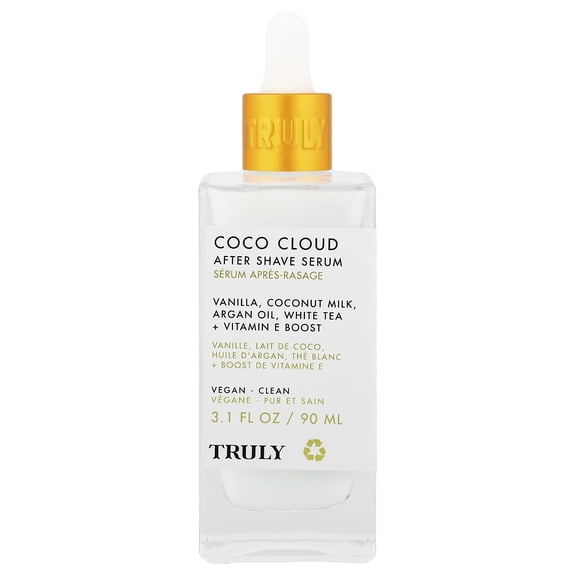 Truly Beauty Coco Cloud After Shave Serum, 3.1 fl oz (90 ml)