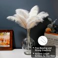 thumbnail image 2 of Kit de plumas de avestruz Holmgren, 56 cm, color beige, 20 unidades, 2 of 6