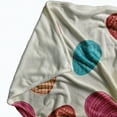 thumbnail image 2 of Simply Daisy 50x60 in Whisper White Egg Hunt Easter Throw Blanket, 2 of 4