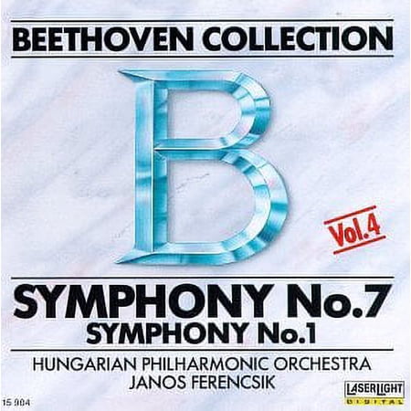 Beethoven: Symphonies Nos. 1 & 7 (CD) by Hungarian National Philharmonic Orchestra, János Ferencsik (conductor)