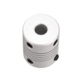 thumbnail image 5 of 4mm to 6.35mm Aluminum Alloy Shaft Coupling Flexible Coupler Motor Connector Joint L25xD19 5pcs, 5 of 6