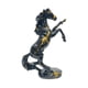 thumbnail image 4 of Estatua de caballo Macarena figura decorativa de resina Negro, 4 of 8