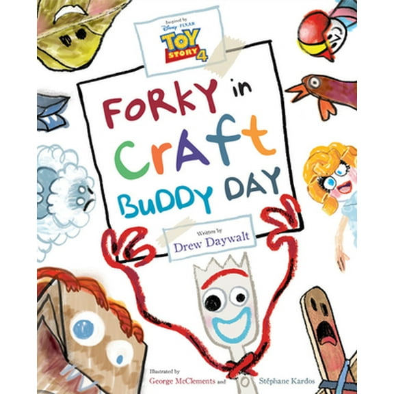 Pre-Owned Toy Story 4: Forky in Craft Buddy Day (Hardcover) 1484799585 9781484799581