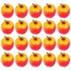 thumbnail image 1 of EeaseMX 20 piezas en una bolsa de mini manzanas de imitación creativas, adornos de manzanas de imitación para decoración de armarios (rojo), 1 of 8