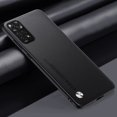thumbnail image 1 of Luxury PU Leather Case For Xiaomi Redmi Note 11S 11 Pro Back Cover Matte Silicone Protection Phone Case For Redmi Note 11E Pro Black Redmi Note 11 Pro 4G, 1 of 6