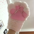 thumbnail image 6 of TINYSOME Women Lolita Maid Warm Plush Gloves Cute for Cat Kitten Paw Claw Fluffy Mittens Ha110ween An1ma1 C0sp1ay Costume Accesso, 6 of 21