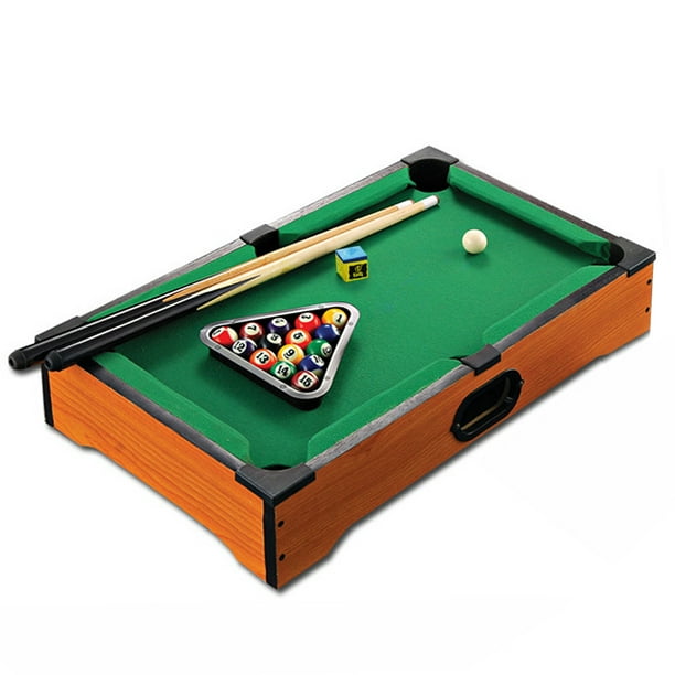Kids Mini Billiards Pool Ball Set Indoor Billiard Game ...