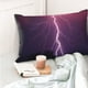 thumbnail image 4 of Balery Thunderstorm Violet Purple Funda de Cojín Estampada, Regalos para Mujeres, Regalos de Amor para Ella, Regalos para Novia o Esposa, Funda de Almohada-20"x30", 4 of 6