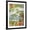 Black Frame, variant on Art.com Birds in the Garden I Art Print by Karen Fields, 12" x 16"