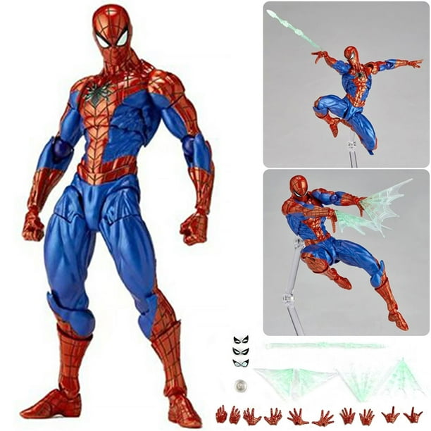 Marvel Yamaguchi Style Marvel Parker Spider-Man 2.0 Spider-Man Millas lejos casa Figura acción (B)