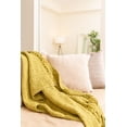thumbnail image 2 of Fabstyles Green Polyester Throw, 50" x 60", 2 of 4
