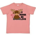 thumbnail image 3 of Inktastic It Moose Be Love with Cute Moose Boys or Girls Toddler T-Shirt, 3 of 5