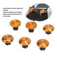 thumbnail image 4 of 6 Pcs Aluminum Alloy Metal Analog Grips Stick Thumbsticks for Edge Controller Aluminum Alloy Metallic Joystick with 2 Standard Caps, 2 Low Dome Caps and 2 High Dome Caps, 4 of 7