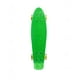thumbnail image 2 of Patineta semiprofesional Display minicruiser tipo Penny deck verde trucks negros ruedas amarillas transparentes, 2 of 4