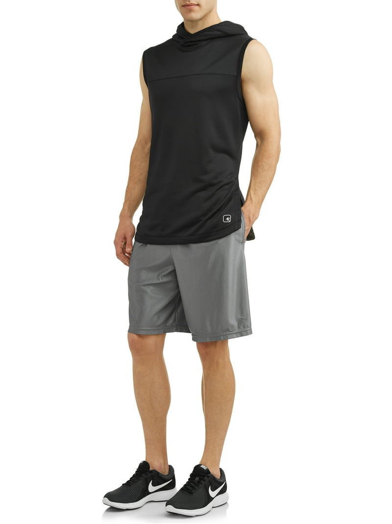 ウェア and1 AND1 Men's French Terry Sleeveless Hoodie - Walmart.com