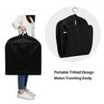MISSLO 72" Bridal Wedding Gown Garment Bag for Long Dresses 15" Gusset