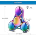 thumbnail image 5 of Fidget Spinner Toy Durable Stainless Steel Bearing High Speed Spins Metal Hand Spinner Edc Adhd Focus Anxiety Stress Relief, 5 of 5