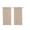 Beige，52"W x 72"L (Pack of 2), variant on Blackout Curtains - Dark Grey 52x120 Inch - Thermal Insulated Grommet Top - Set of 2 Panels - Energy Efficient Window Coverings for Bedroom