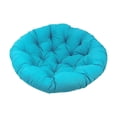 thumbnail image 2 of Hamaca con cojín, cojín para silla columpio para uso interior o exterior, mecedora, cojín colgante para silla tipo huevo, cojín redondo para jardín, , Azul, 2 of 8