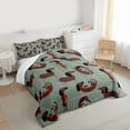 thumbnail image 4 of Homewish Kawaii Dachshund Child Bedding Comforter Set, Cute Dog Animal Twin Comforter Sets, Funny Dalmatian Lover Bedding Set, Super Cozy Room Decor, 2-Piece, 4 of 9