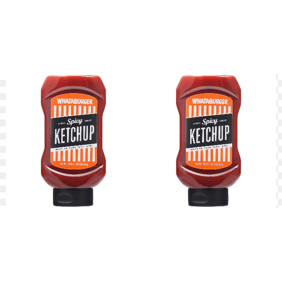 Whataburger Spicy Ketchup, 20 oz pack of 2