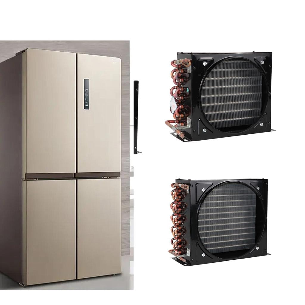 Osdhezcn Heavy Duty Freezer Refrigerator Condenser Small Copper Tube Aluminum Fin Air Cooled Water Cooled Cold Storage Radiator