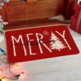 thumbnail image 5 of BOBOMOTI Set of 2 Christmas Kitchen Rugs Christmas Mats Long Strip Doormat for Floor Bathroom Living Room Doorway Christmas Decorations Clearance, 5 of 6