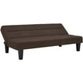 DHP Kebo Futon with Microfiber Cover, Brown