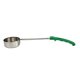 thumbnail image 2 of 2X Cuchara de Salsa para Untar de Pizza Manejar de Goma Cuchara de Cocina de Fondo Plano Cuchara de Cocina de Acero Inoxidable Cuchara de Sopa para Mezclar Y Medir -4 Oz, 2 of 5