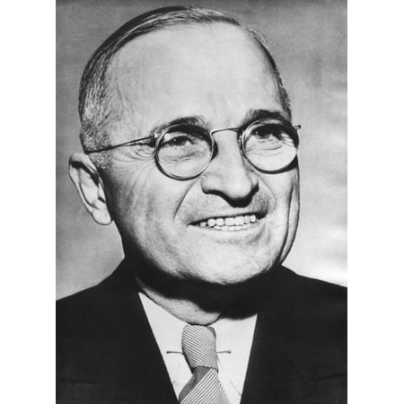 Portrait Of Harry Truman Around The Time He Was Elected As FdrS Vice President Ca 1944 -