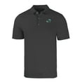 thumbnail image 2 of Men's Cutter & Buck Heather Black Tulane Green Wave Big & Tall Forge Eco Stretch Recycled Polo, 2 of 3