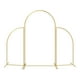 thumbnail image 1 of 3 uds soporte de fondo de arco de Metal soporte de arco de globo fácil de instalar marco de fondo arqueado para decoración de fiesta de cumpleaños de Estilo A, 1 of 9