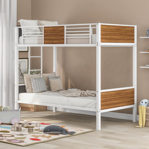 Twin Over Bunk Bed Modern, Modern Contemporary Bunk Beds