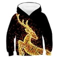 thumbnail image 5 of Sudadera con capucha de Papá Noel para Navidad, sudadera con estampado 3D de alce, regalo para niño y niña, sudadera con capucha unisex, moda para niños, lindo abrigo de gran tamaño, 5 of 5
