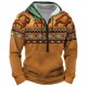 thumbnail image 1 of WILLBEST Sudaderas Navideñas con Estampado 3D y Cremallera para Hombre, Sudadera con Capucha y Bolsillo con Correa XXGrande, 1 of 2