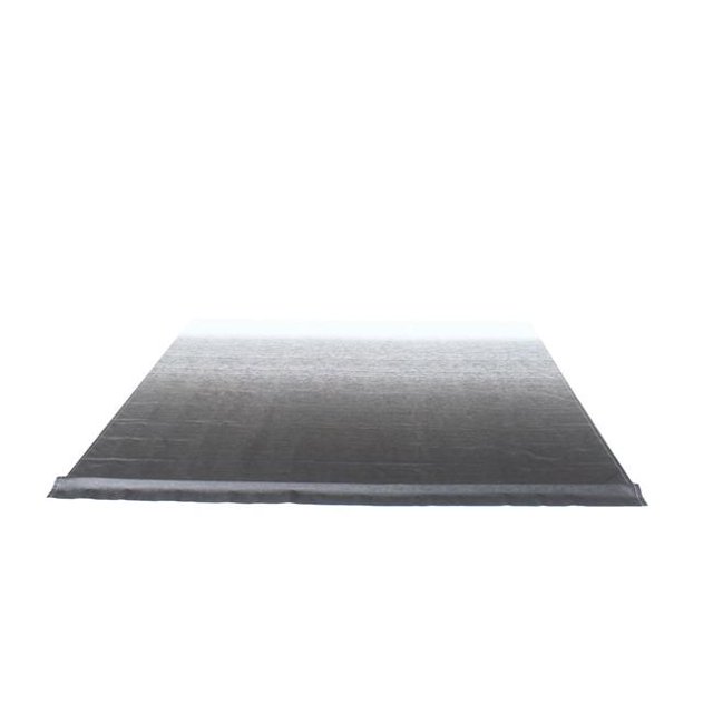 10X8 Feet Vinyl RV Awning Fabric Replacement for Retractable Awning Black Fade Color