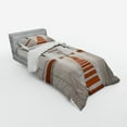 thumbnail image 3 of Ambesonne Space Bedding Set 4 Pcs, Interior Corridor, Queen, White and Red, 3 of 3